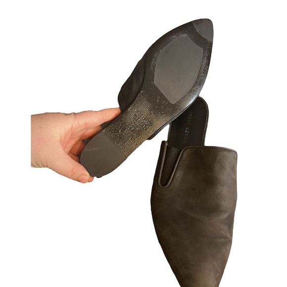 Jenni Kayne Women’s Black Oiled Leather Mules EU 39/ US 9 - Picture 4 of 6